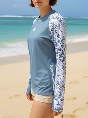 NWT WATERMAN (MED) WATERWOMAN Rashguard UPF50+ Performance Top
